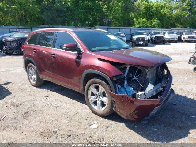  Salvage Toyota Highlander