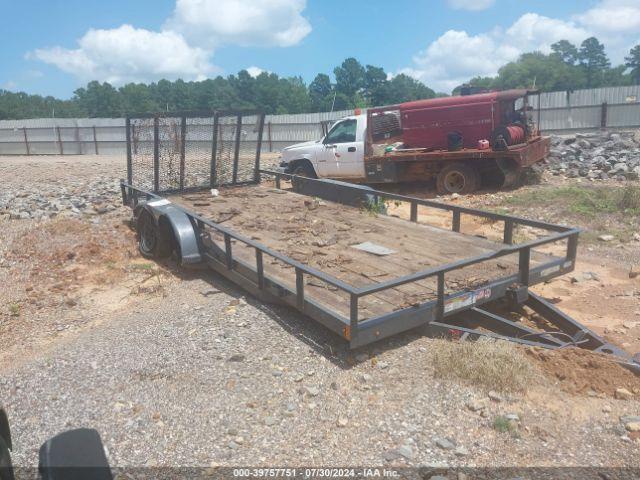  Salvage Lamar Trailers Flatbed Trailer