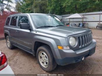  Salvage Jeep Patriot