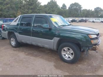  Salvage Chevrolet Avalanche 1500