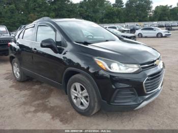  Salvage Chevrolet Trax