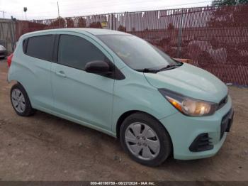  Salvage Chevrolet Spark