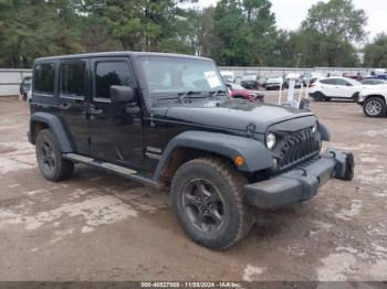  Salvage Jeep Wrangler