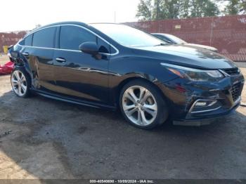  Salvage Chevrolet Cruze