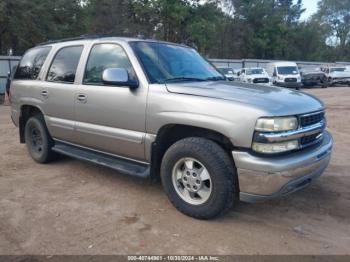  Salvage Chevrolet Tahoe