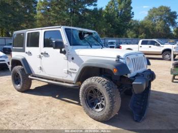  Salvage Jeep Wrangler