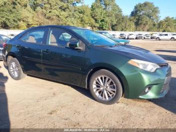  Salvage Toyota Corolla