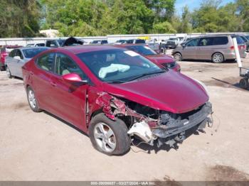  Salvage Hyundai ELANTRA