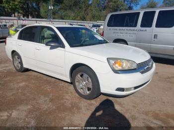  Salvage Chevrolet Malibu