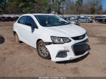  Salvage Chevrolet Sonic