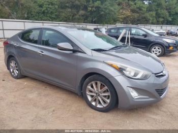  Salvage Hyundai ELANTRA