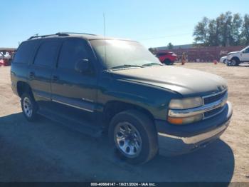  Salvage Chevrolet Tahoe