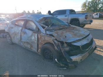  Salvage Kia Forte