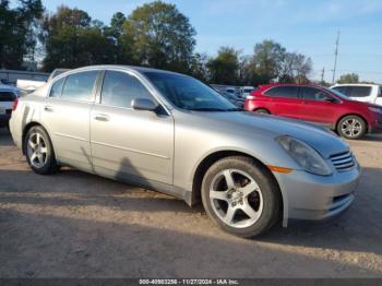  Salvage INFINITI G35