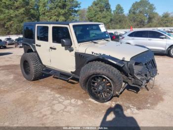  Salvage Jeep Wrangler