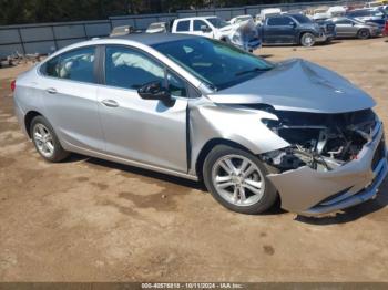  Salvage Chevrolet Cruze