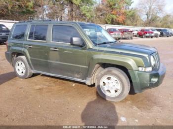  Salvage Jeep Patriot