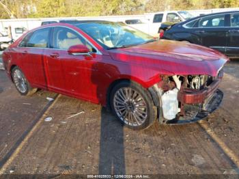  Salvage Lincoln MKZ