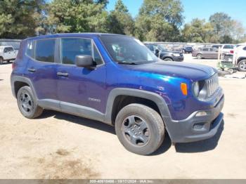  Salvage Jeep Renegade