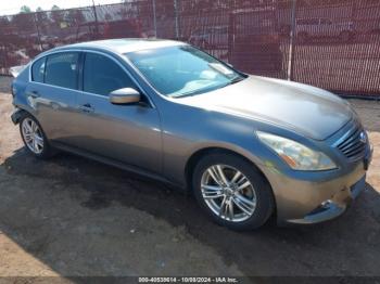  Salvage INFINITI G37