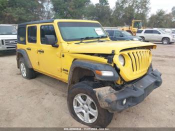  Salvage Jeep Wrangler