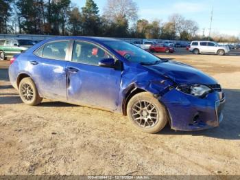  Salvage Toyota Corolla