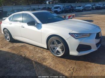  Salvage Acura TLX