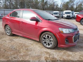  Salvage Chevrolet Sonic