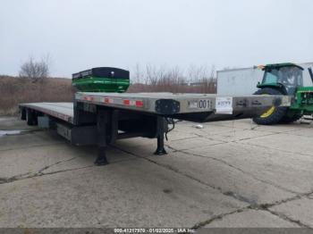  Salvage Brazos Trailers Flatbed Semi Trailer