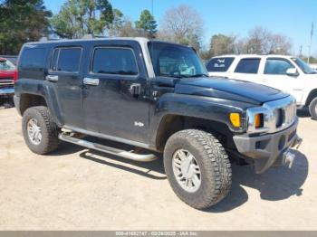  Salvage HUMMER H3 Suv