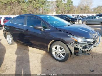  Salvage Chevrolet Cruze