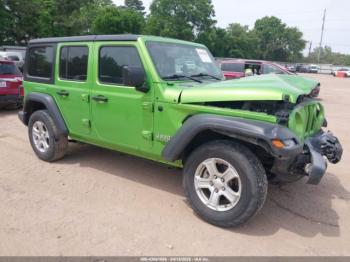  Salvage Jeep Wrangler