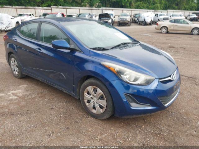  Salvage Hyundai ELANTRA