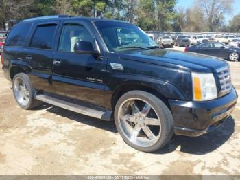 Salvage Cadillac Escalade