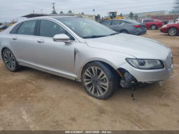  Salvage Lincoln MKZ