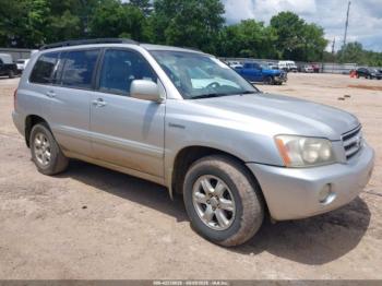  Salvage Toyota Highlander