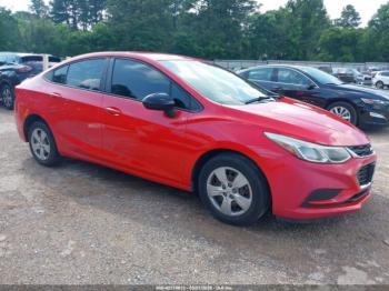  Salvage Chevrolet Cruze
