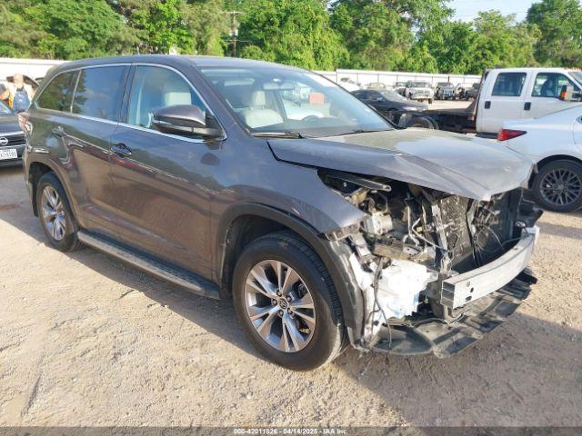  Salvage Toyota Highlander