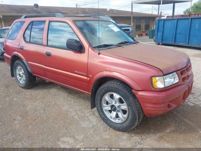 Salvage Isuzu Rodeo