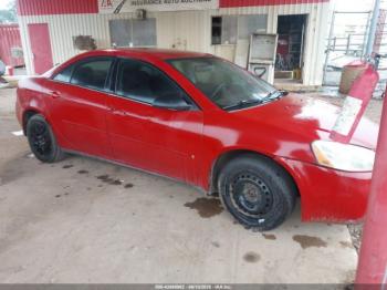  Salvage Pontiac G6
