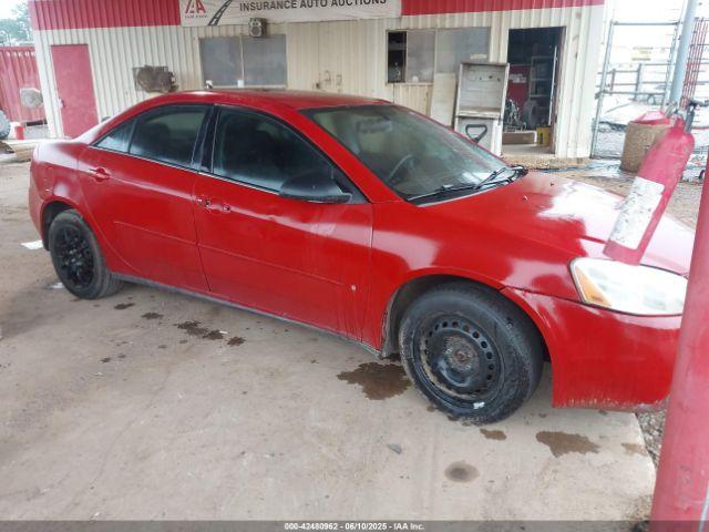  Salvage Pontiac G6
