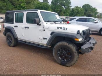  Salvage Jeep Wrangler
