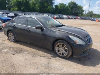 Salvage INFINITI G25