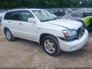  Salvage Toyota Highlander