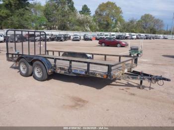  Salvage Ecoline Trailer Util