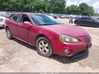  Salvage Pontiac Grand Prix