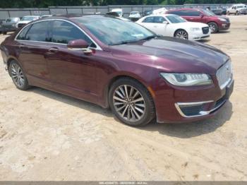  Salvage Lincoln MKZ