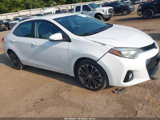  Salvage Toyota Corolla