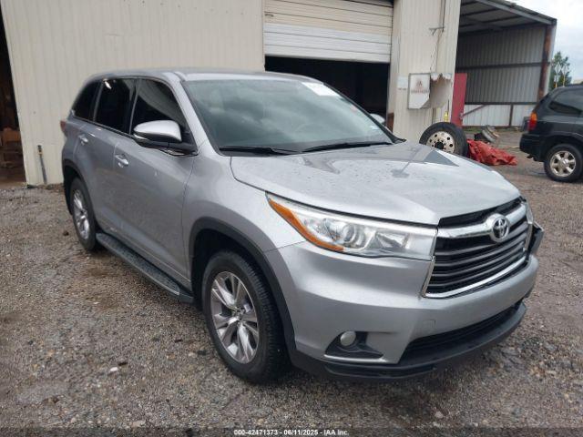  Salvage Toyota Highlander
