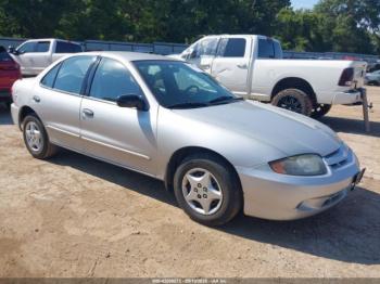  Salvage Chevrolet Cavalier
